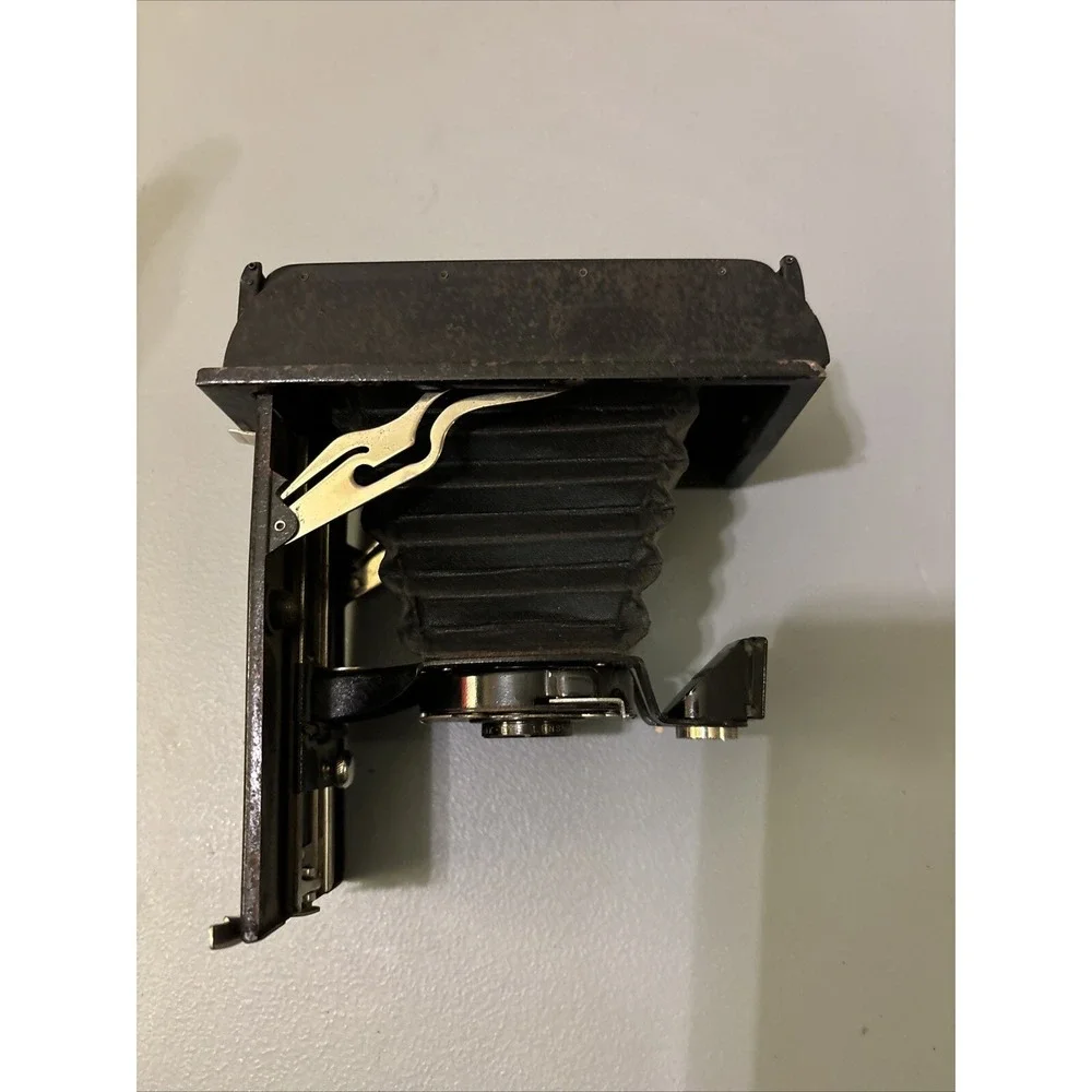 Eastman Kodak No 1 Kodex Hawk-Eye Model B Folding Bellows Camera Black Fair